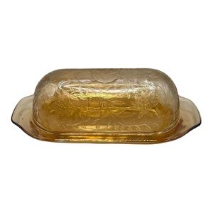 Jeanette Floragold | Louisa Vintage Covered Butter Dish